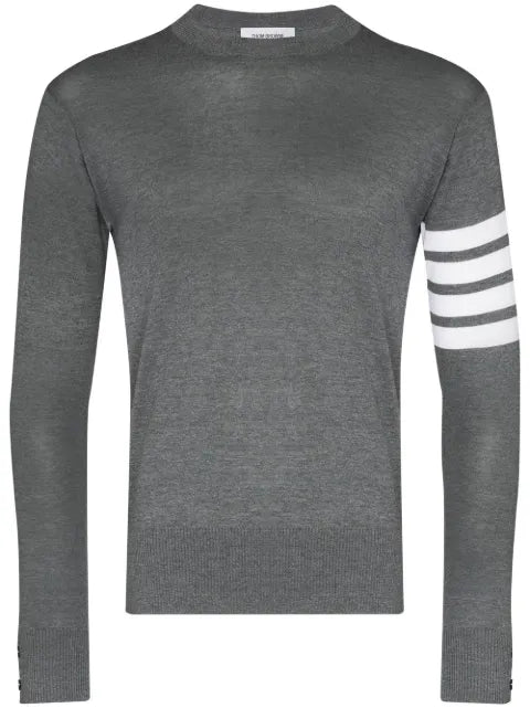 Thom Browne 4-Bar Merino Pullover