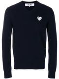 Comme Des Garçons Play v-neck jumper