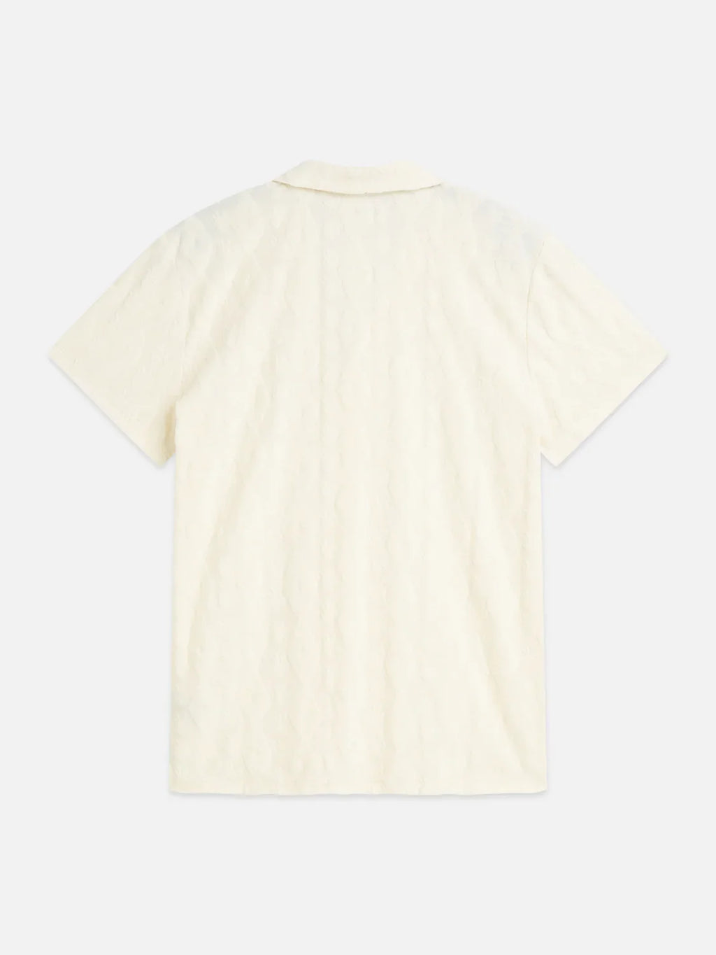 Scotch & Soda Terry Jacquard Regular-Fit Short-Sleeved Shirt