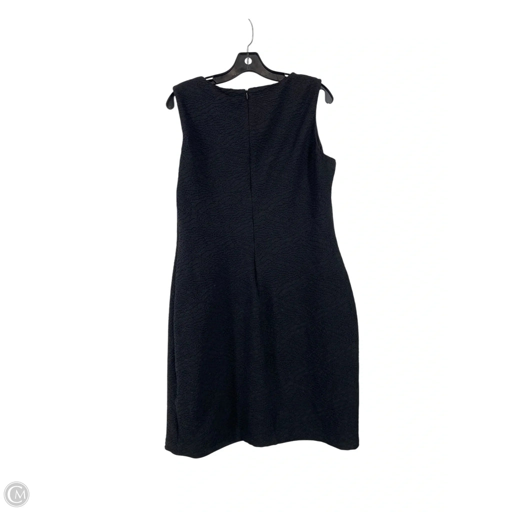 Dress Work By Dana Buchman In Black, Size: 14