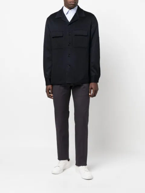 Zegna Oasi cashmere Alba overshirt