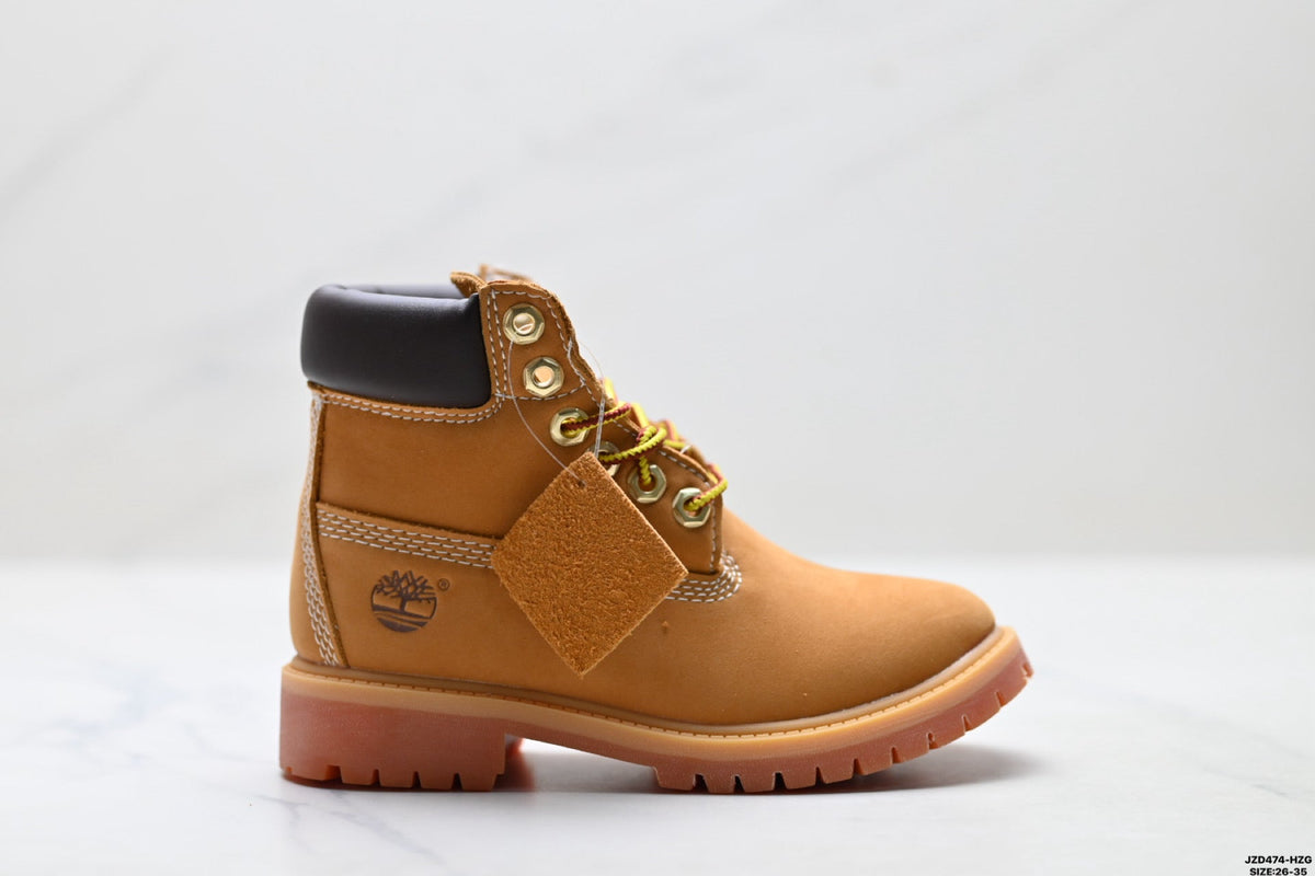Timberland Wheat Kids Premium Leather Boot