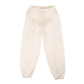 White Logo Jogger Sweatpants