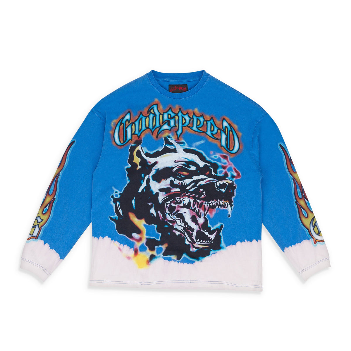 Blue Off The Leash L/S T Shirt