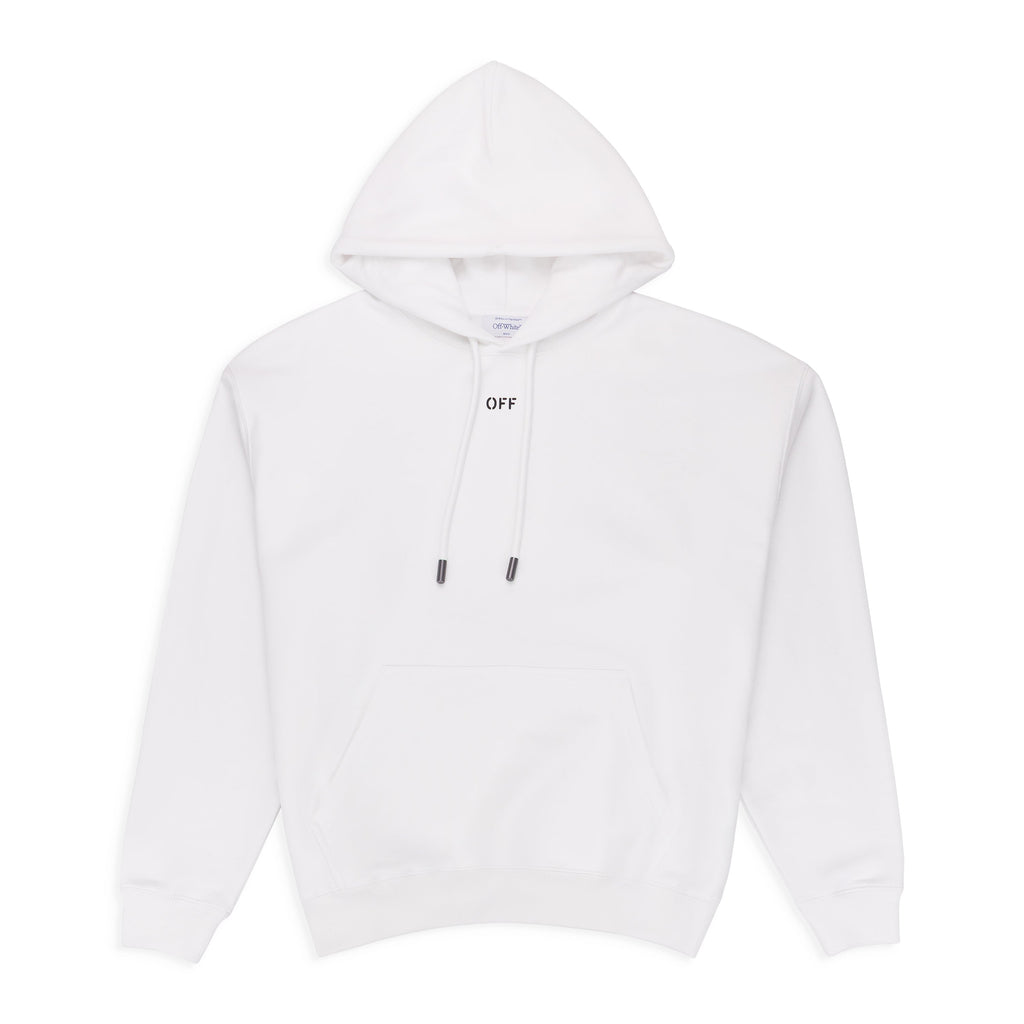 White Dripping Arrow Hoodie