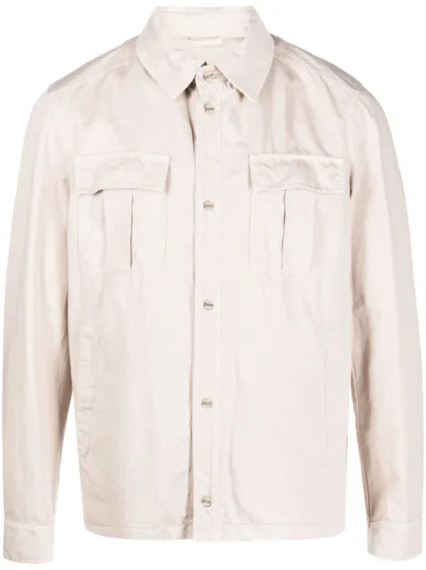 Herno chest-pockets shirt