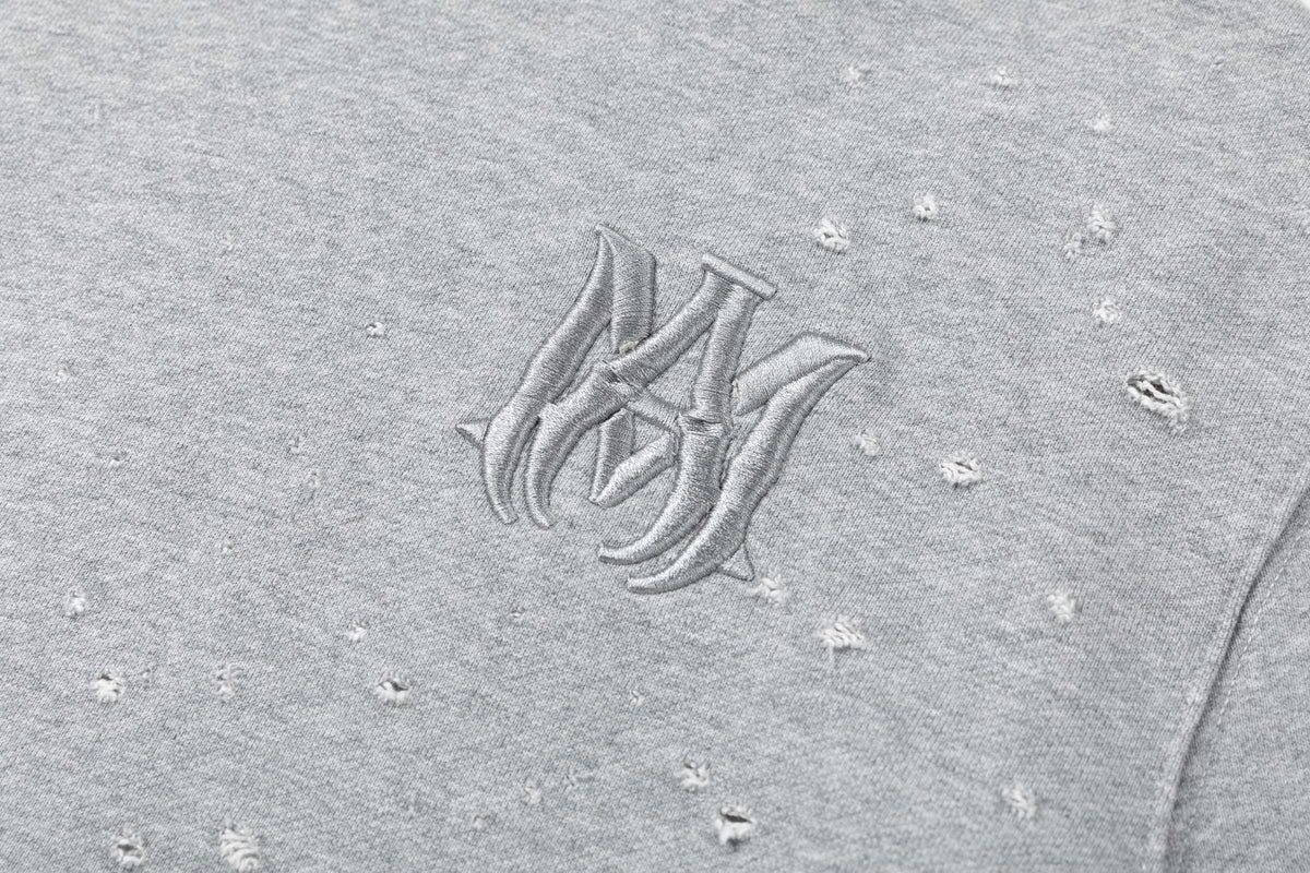 AMIRI MA Shotgun Embroidered Cotton Hoodie