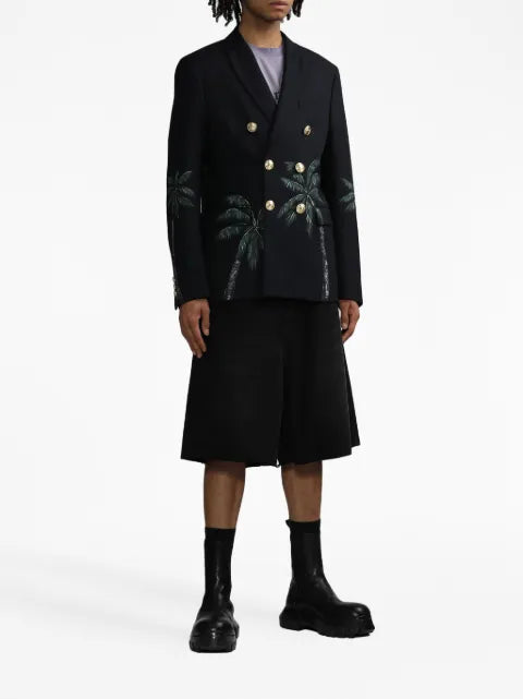 Palm Angels Palms Classic double-breasted blazer