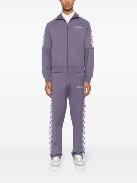 3PARADIS dove-print zip-up sweatshirt