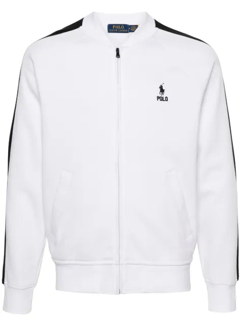 Polo Ralph Lauren Polo-Pony-embroidery zipped sweatshirt
