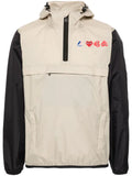 Comme Des Garçons Play x K-Way logo-print hooded jacket