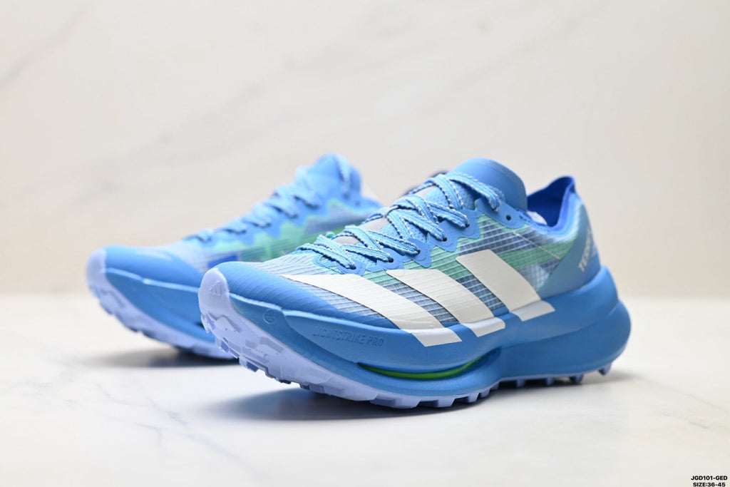 Adidas K81801750 Unisex Running Shoes - 3 Colorways incl. Light Blue/Blue & Orange/Black