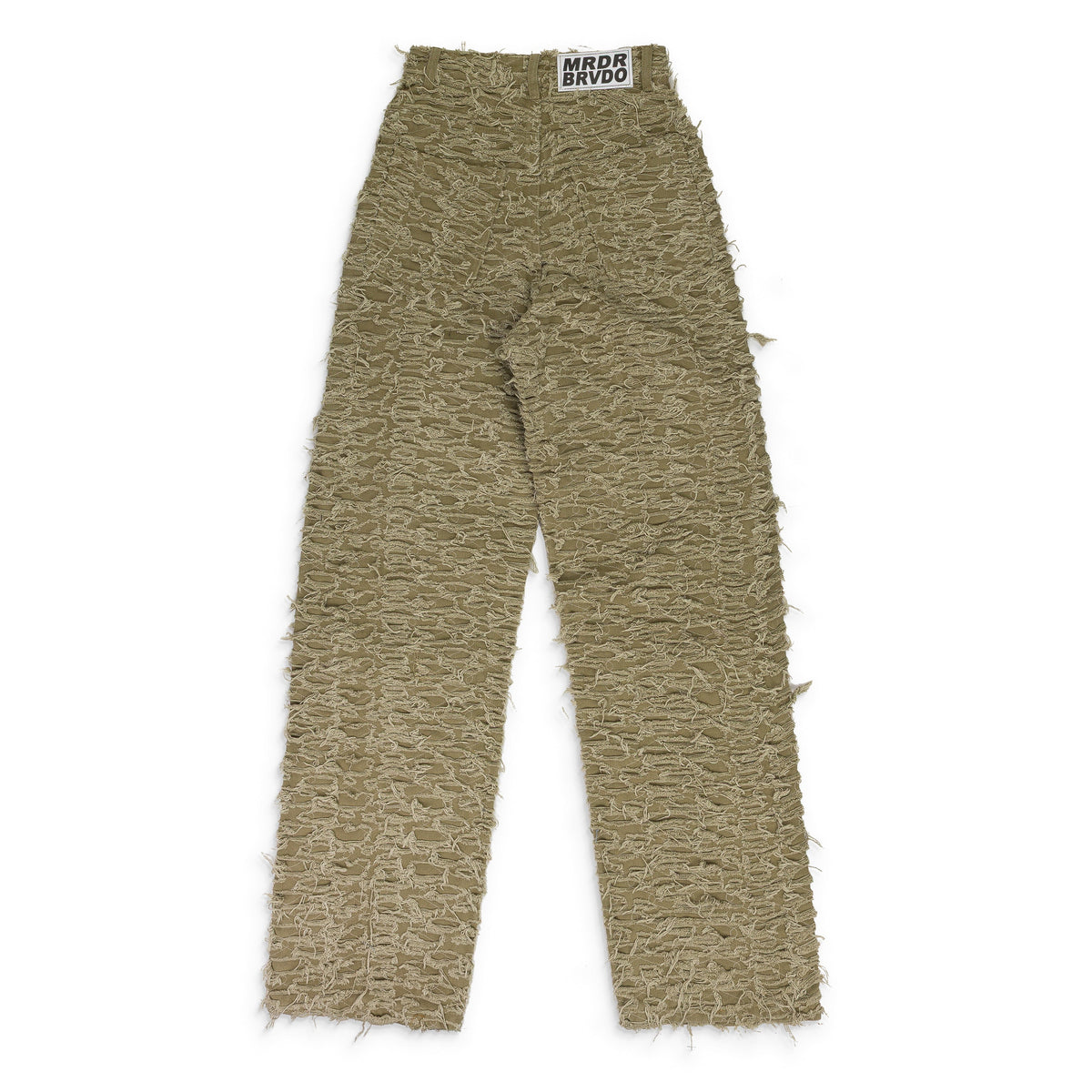 TAN HUSK WIDE LEG PANTS