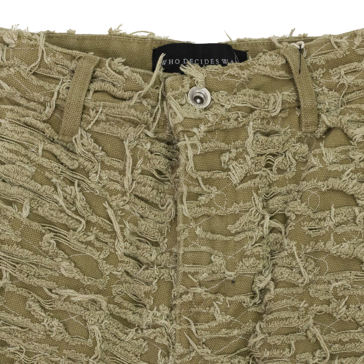 TAN HUSK WIDE LEG PANTS