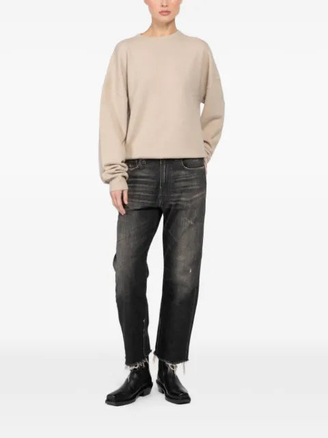 extreme cashmere crew-neck long-sleeve sweater