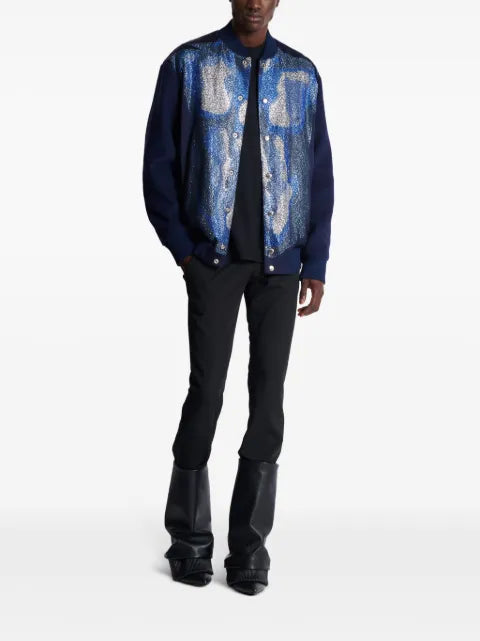 Balmain trompe l'oeil-print jacket