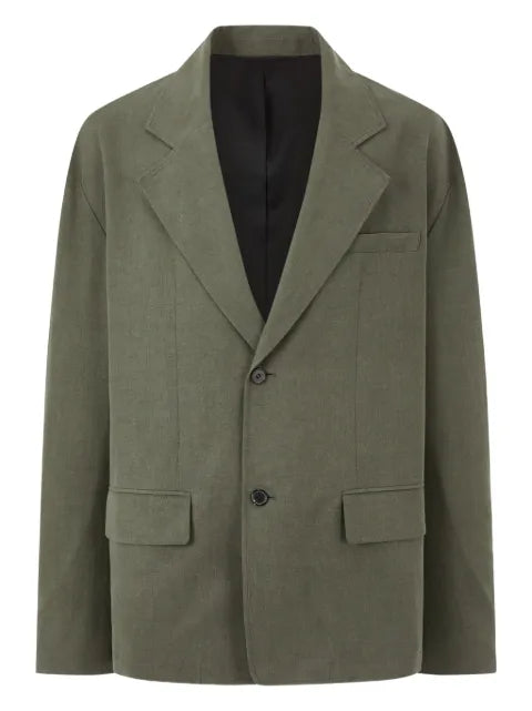 TOMBOY slub-textured blazer