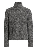 Dolce & Gabbana roll-neck speckled sweater