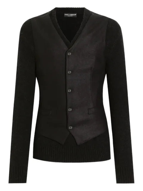 Dolce & Gabbana panelled sweater