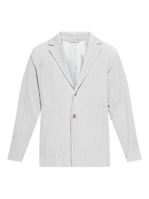 Homme Plissé Issey Miyake single-breasted blazer with pleats
