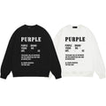 Street style Purple Brand sweatshirts