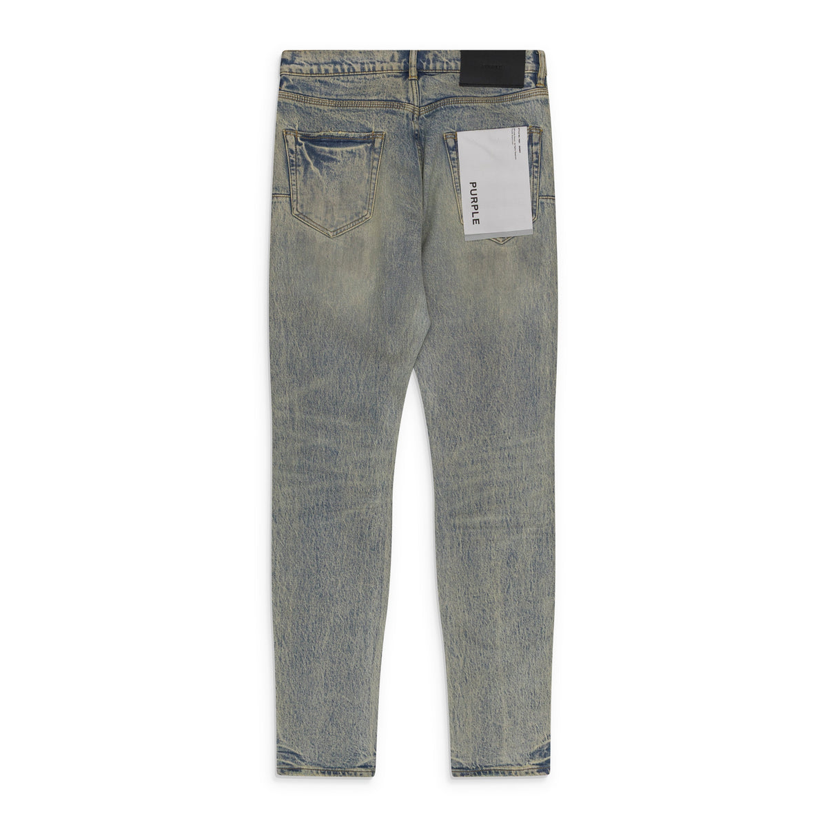 Light Indigo Sunshine Coated Skinny Jeans