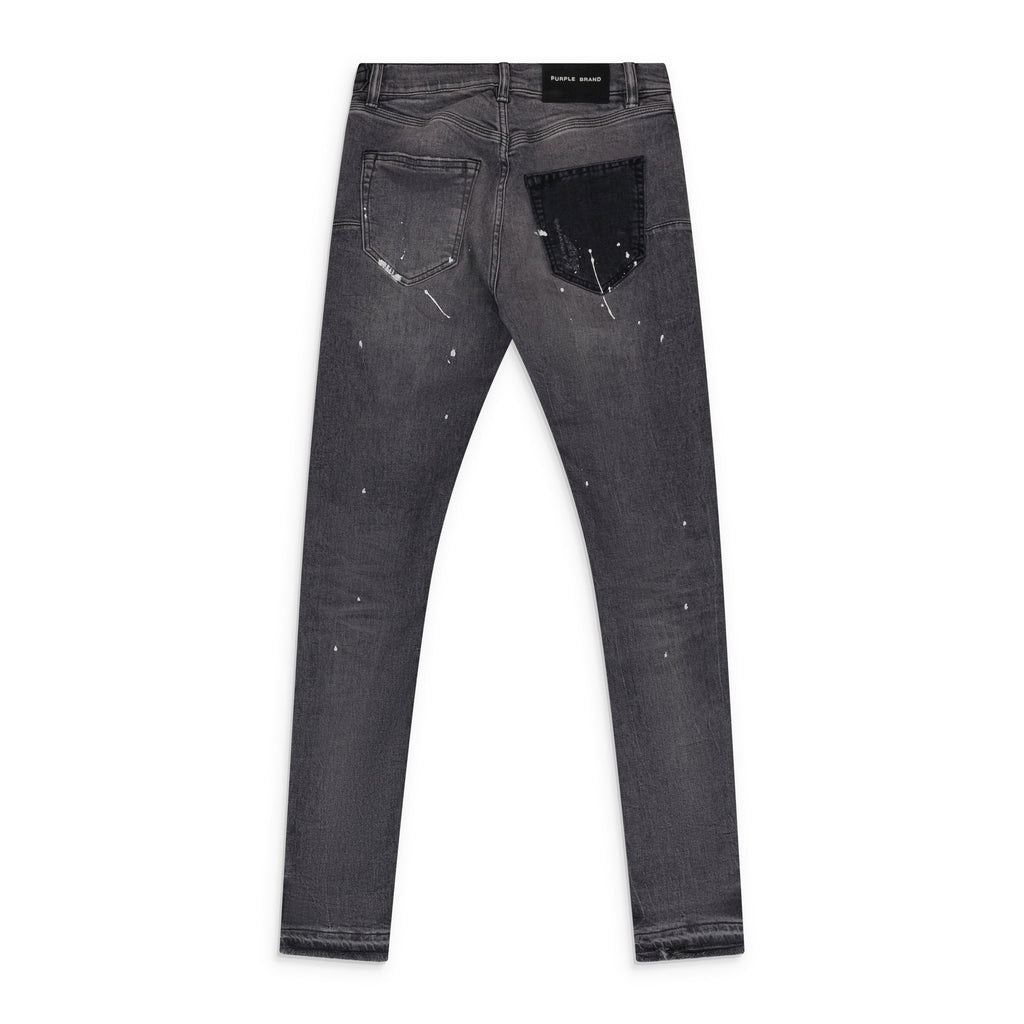 Multicolor Colorblock Paint Splatter P001 Jeans