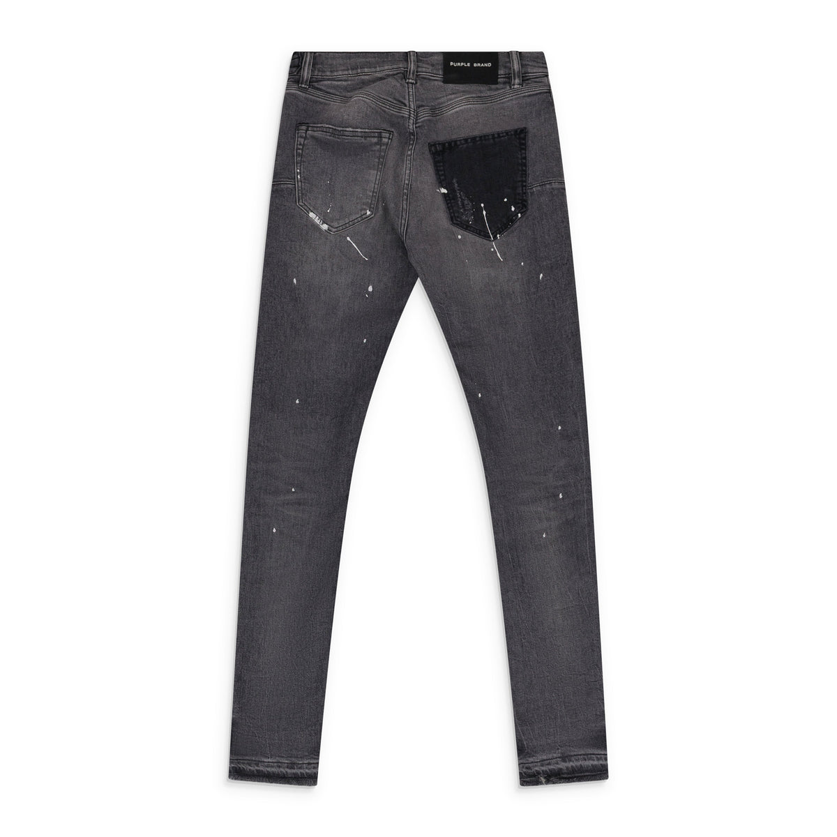Multicolor Colorblock Paint Splatter P001 Jeans
