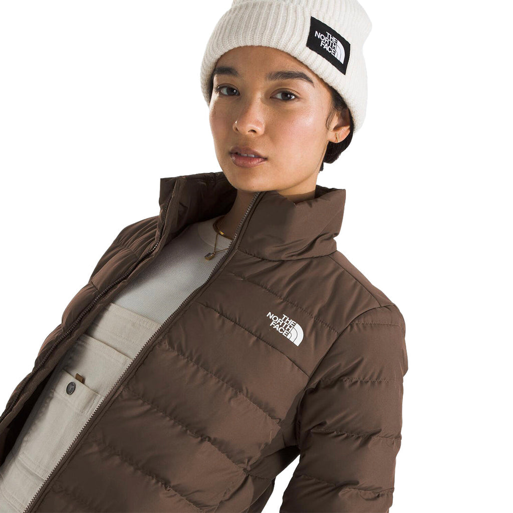 Chaqueta térmica Aconcagua 3 para mujer color café