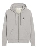 AMI Paris Ami De Coeur zip-fastening hoodie