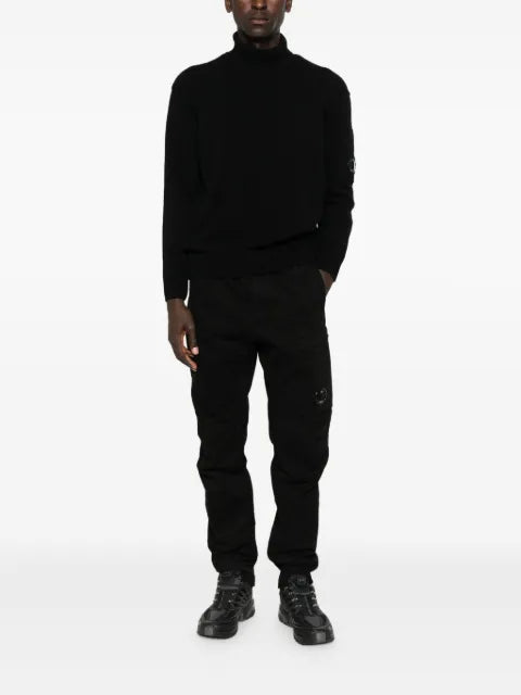 C.P. Company high-neck lens-detail sweater