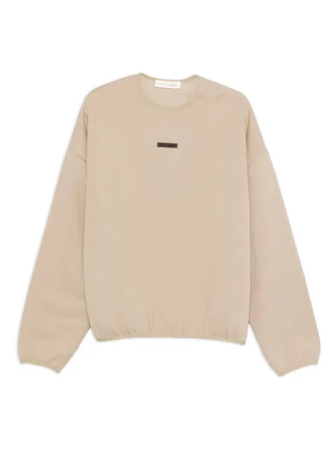 FEAR OF GOD ESSENTIALS logo-plaque cotton sweatshirt