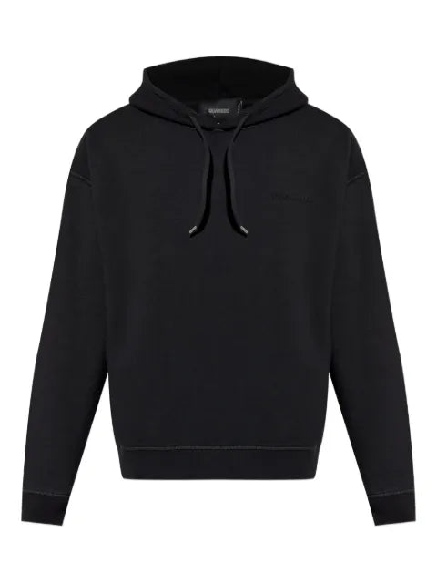 DSQUARED2 logo-embroidered hoodie