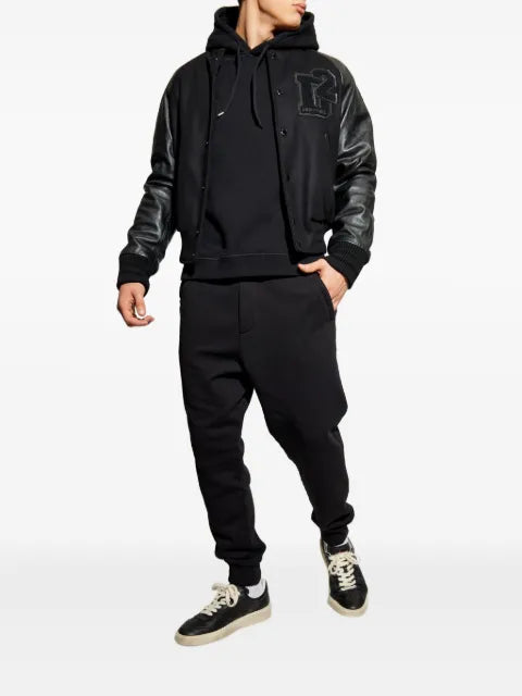 DSQUARED2 logo-embroidered hoodie