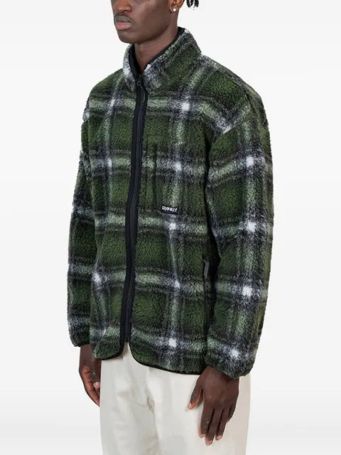 Gramicci plaid fleece jacket