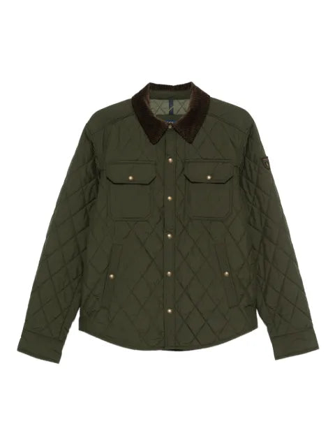 Polo Ralph Lauren quilted corduroy-collar shirt jacket