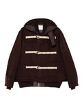 sacai hooded toggle jacket