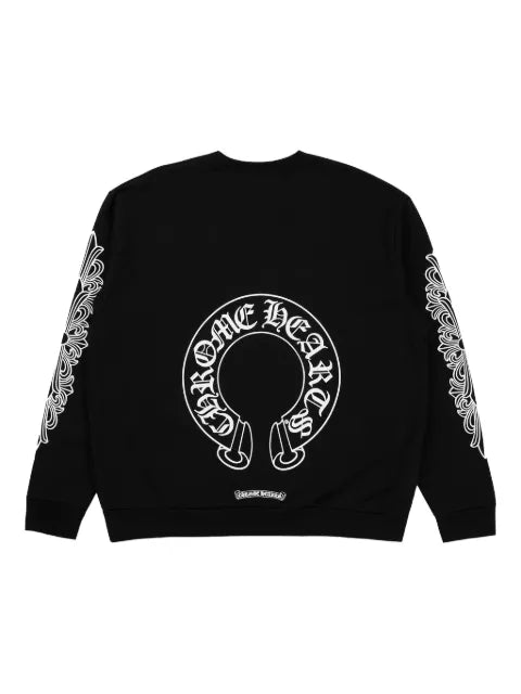 Chrome Hearts horseshoe-print sweatshirt