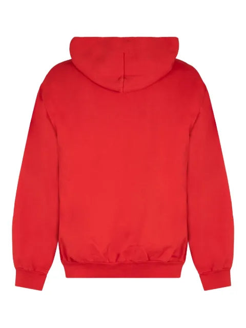 Local Authority logo-embroidered hoodie