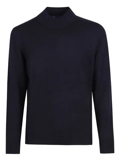 Drumohr mock-neck merino-wool sweater