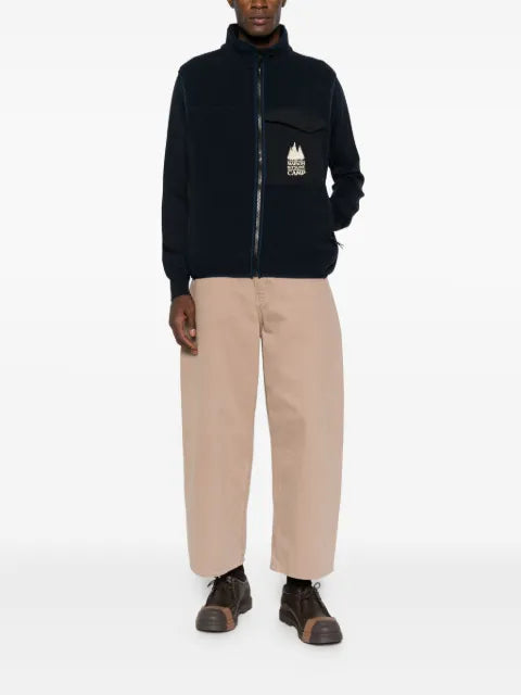 Maison Kitsuné zip-fastening chest-pocket gilet