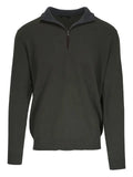 Kinross Cashmere half-zip sweater