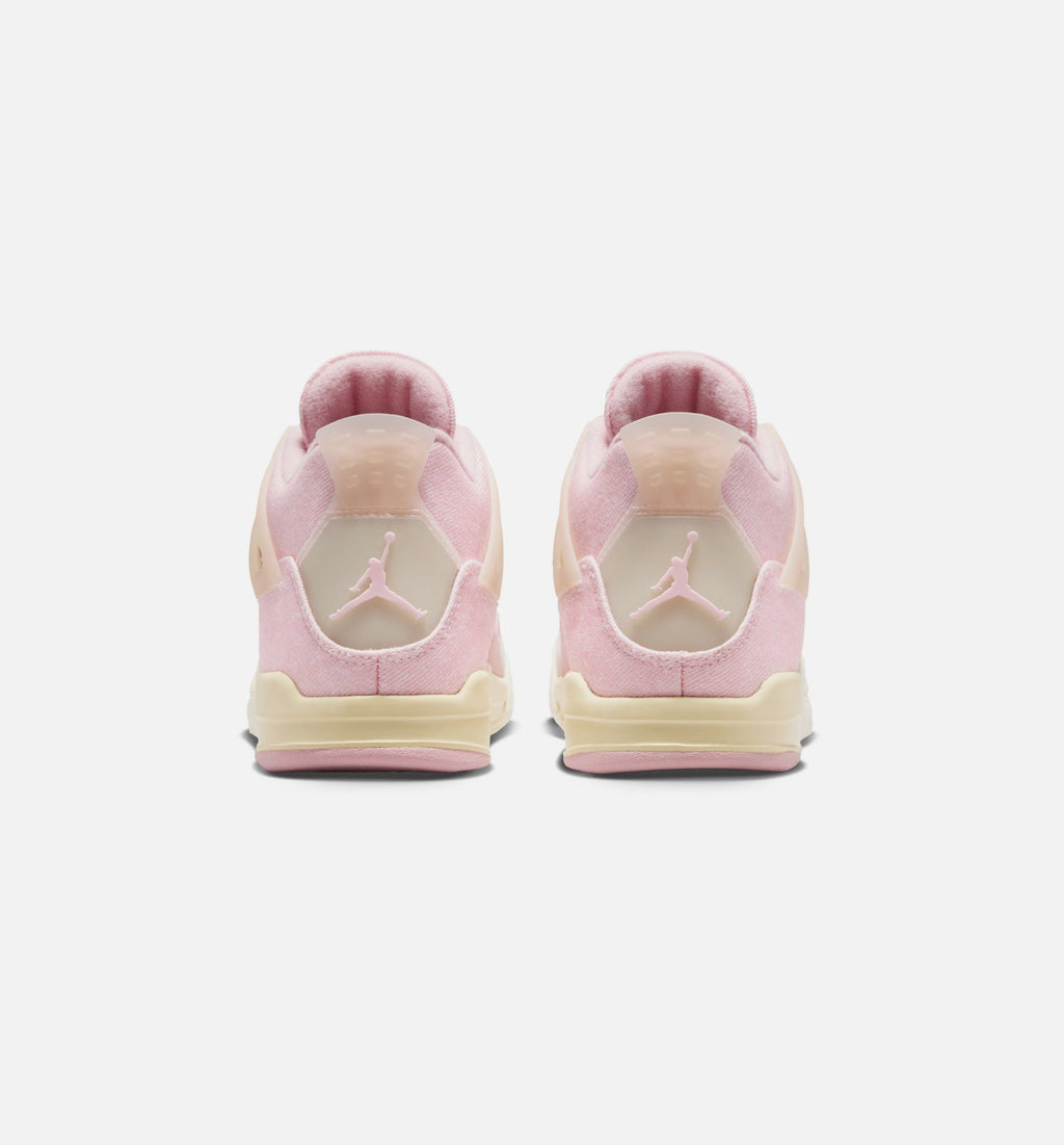 Air Jordan 4 Retro 'Pink Pearl and Iced Carmine' Preschool - Pearl Pink/Iced Carmine/Coconut Milk
