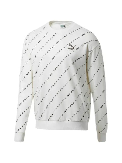 PUMA logo-print sweatshirt