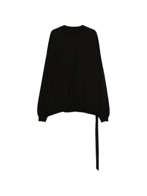 Rick Owens DRKSHDW Hun tie-detail sweatshirt