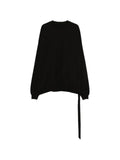 Rick Owens DRKSHDW Hun tie-detail sweatshirt