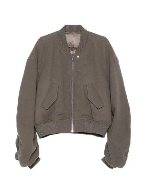 Rick Owens Tower Secchia flight jacket in boiled wool