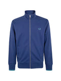 Fred Perry logo-embroidered zip-up sweatshirt