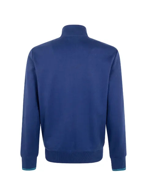 Fred Perry logo-embroidered zip-up sweatshirt