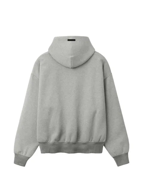 FEAR OF GOD ESSENTIALS logo-patch mélange-effect hoodie